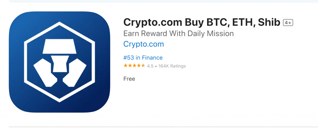 Opinie o Crypto.com App w Play Store