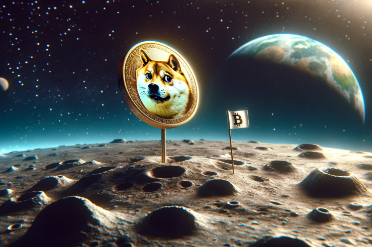 Dogecoin on the Moon